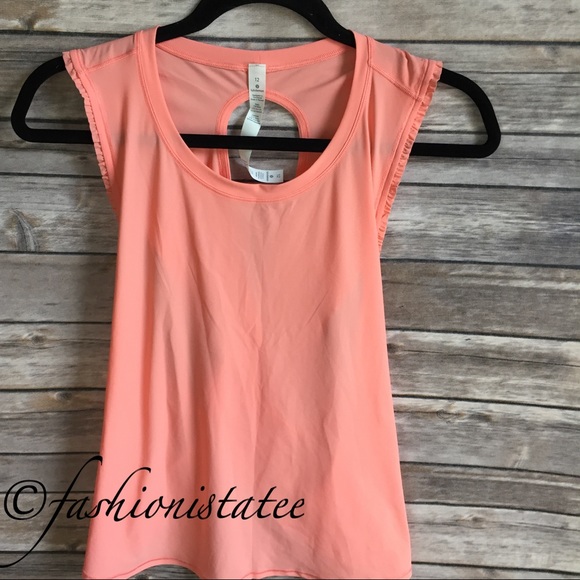 NWT LULULEMON FAST AS LIGHT TANK FRILLED SE 12 - Picture 5 of 7
